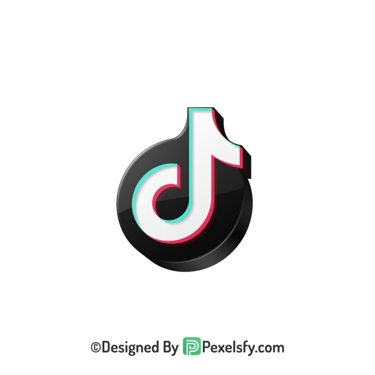 TikTok Logo PNG Transparent Smooth Clipart, social