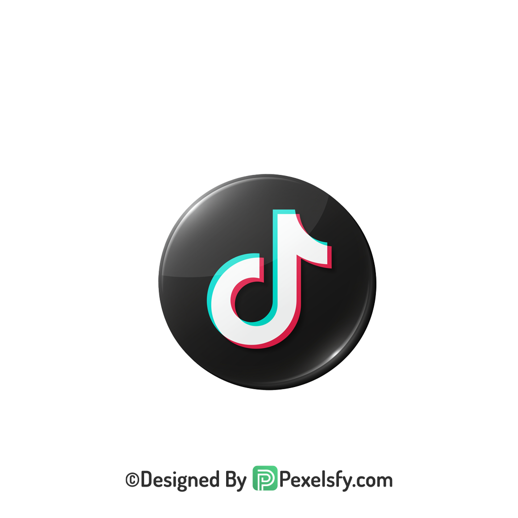 TikTok Logo PNG Transparent Eye Catching, social