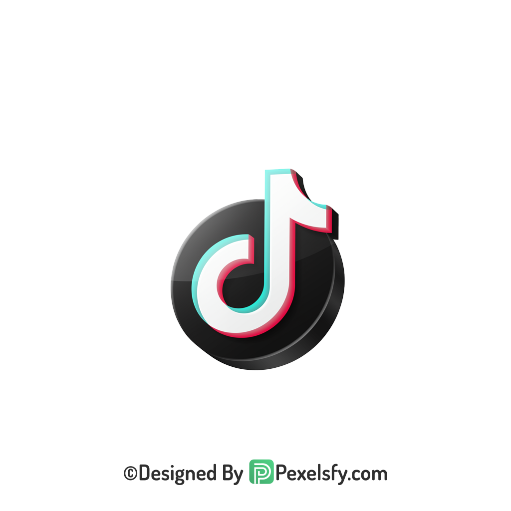 TikTok Logo PNG Transparent Social Icon, social