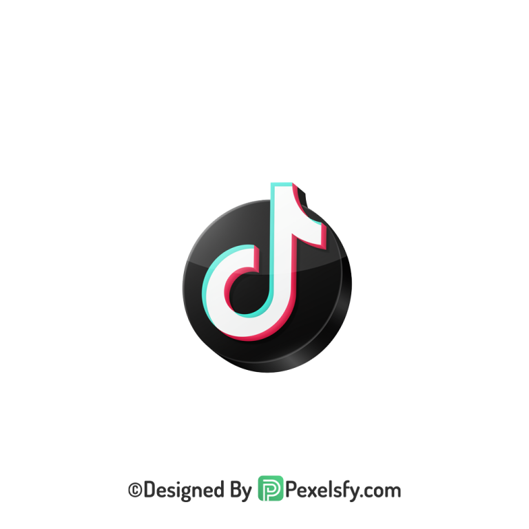 Elegant TikTok Logo PNG Transparent, social media