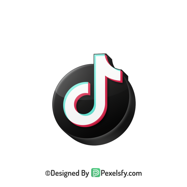 TikTok Logo PNG Transparent Social Icon, social