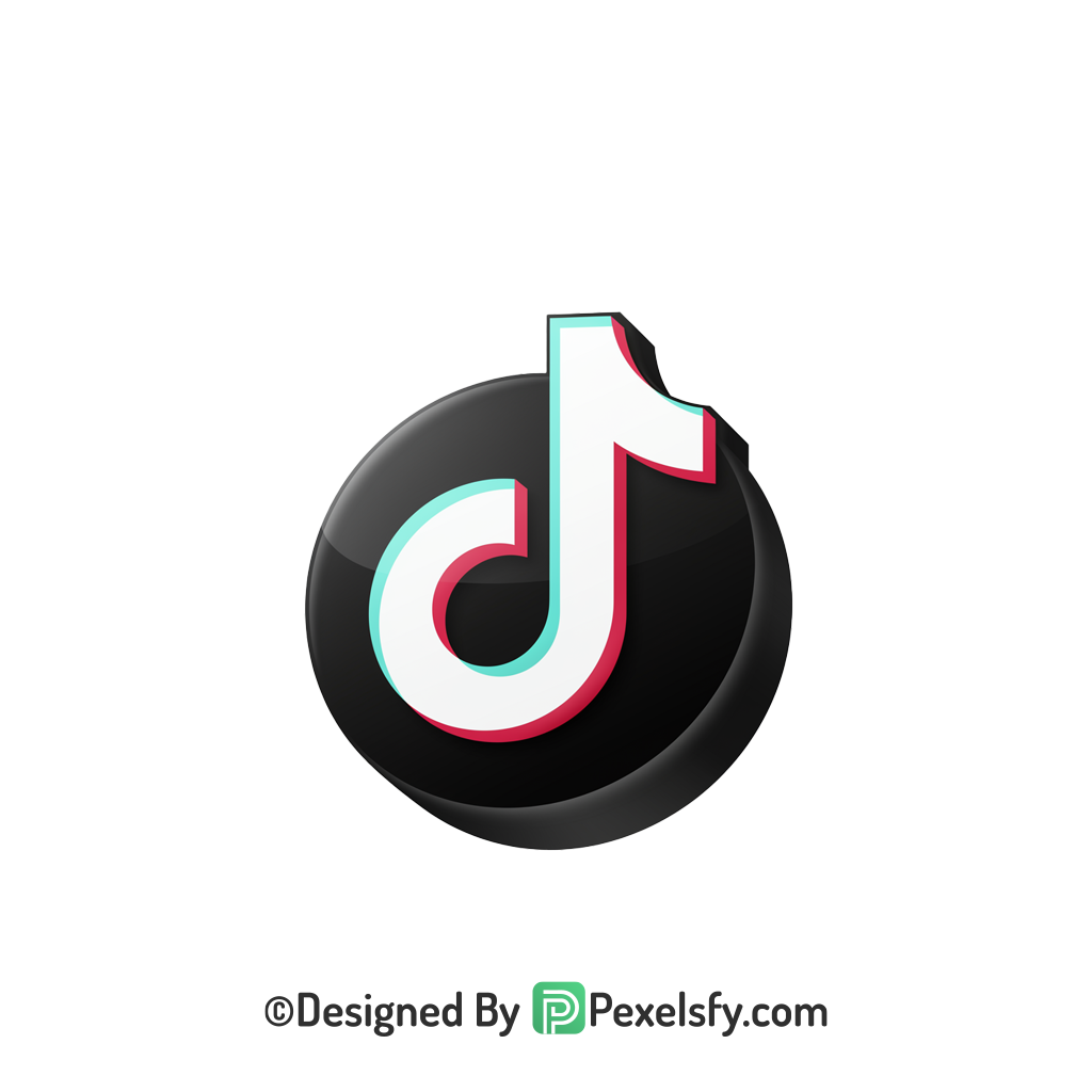 TikTok Logo PNG Transparent Social Icon, social