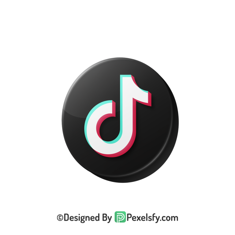 TikTok Logo PNG Transparent Fresh Style, social