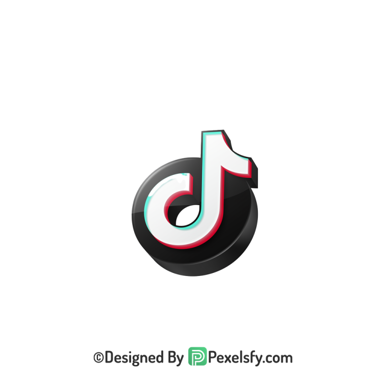TikTok Logo PNG Transparent Fancy Clipart, social