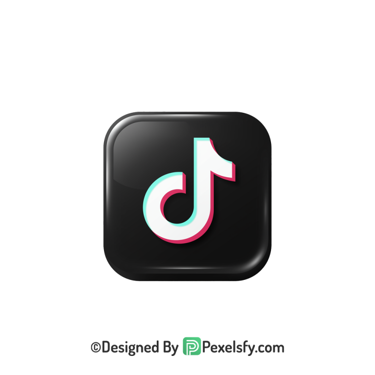 TikTok Logo PNG Transparent Clear Image, social