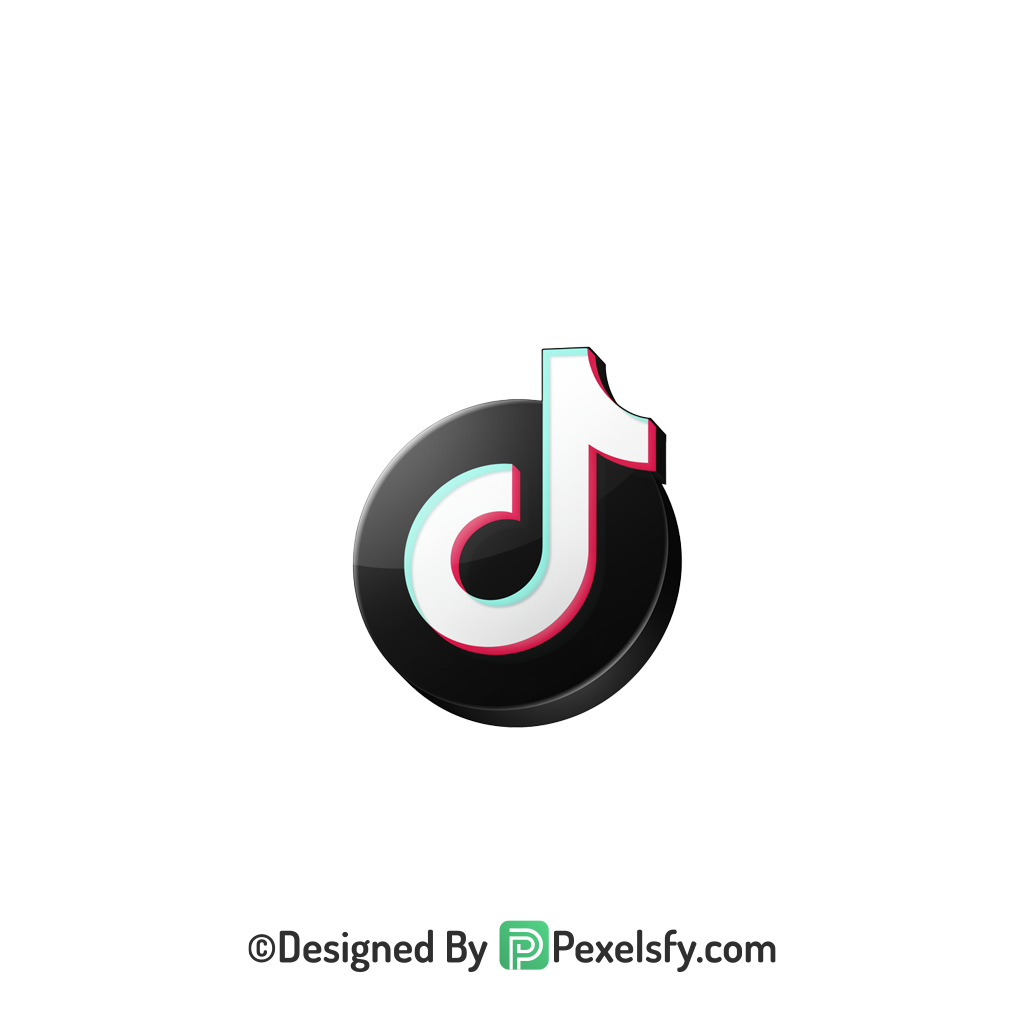 TikTok Logo PNG Transparent Free Clipart, social