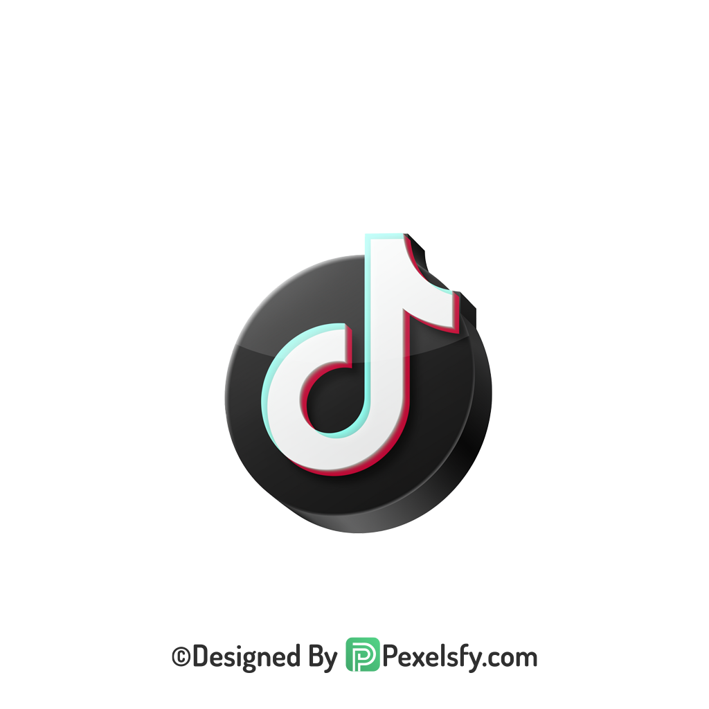 TikTok Logo PNG Transparent HD Image, social