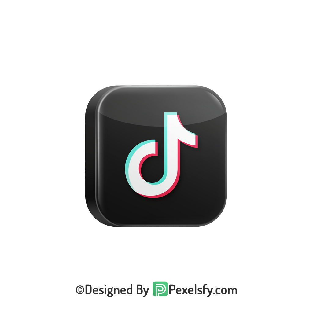 TikTok Logo PNG Transparent Mobile Icon, social