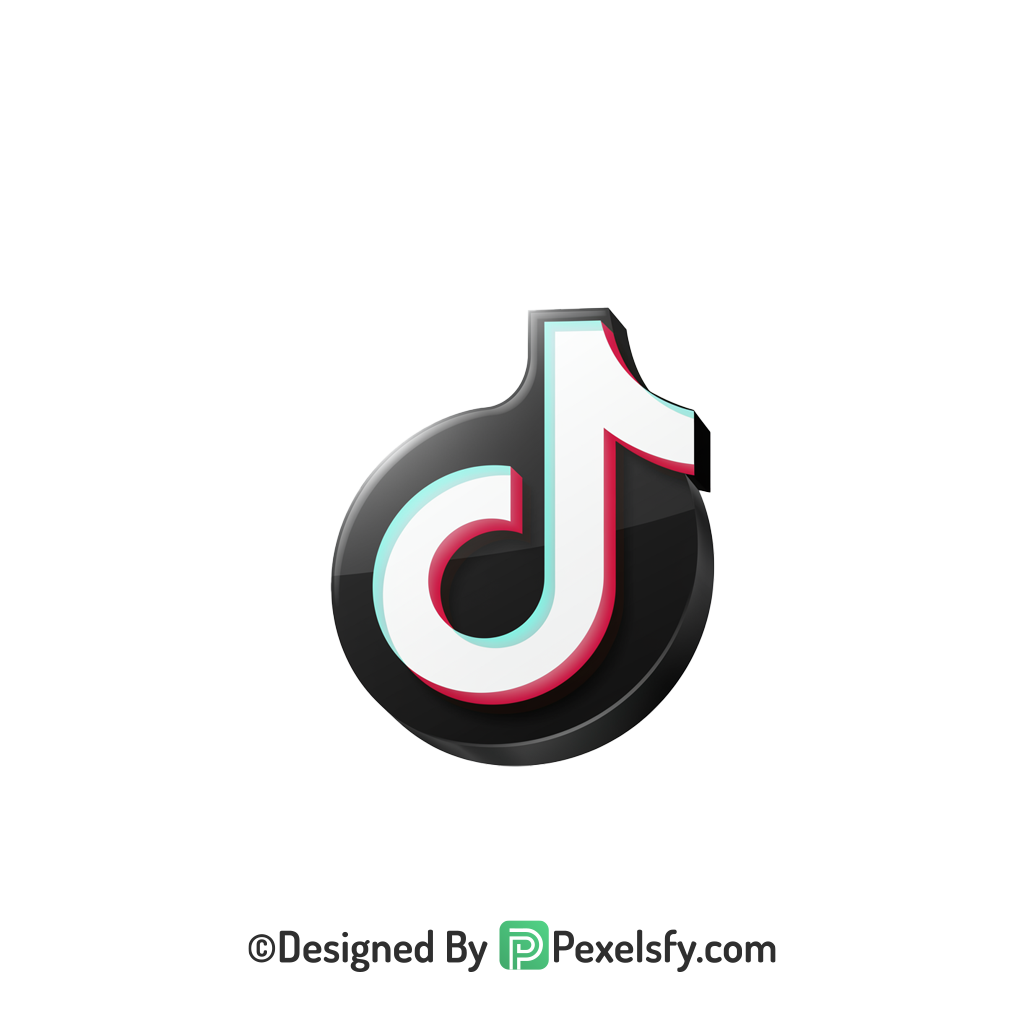 TikTok Logo PNG Transparent Neat Logo, social