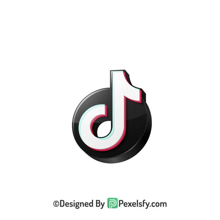 TikTok Logo PNG Transparent Top Quality, social