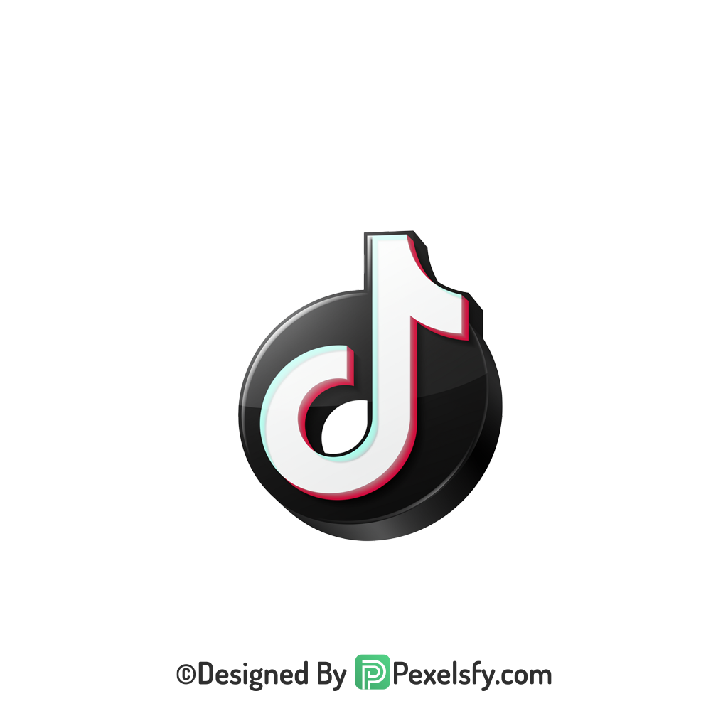 TikTok Logo PNG Transparent Top Quality, social