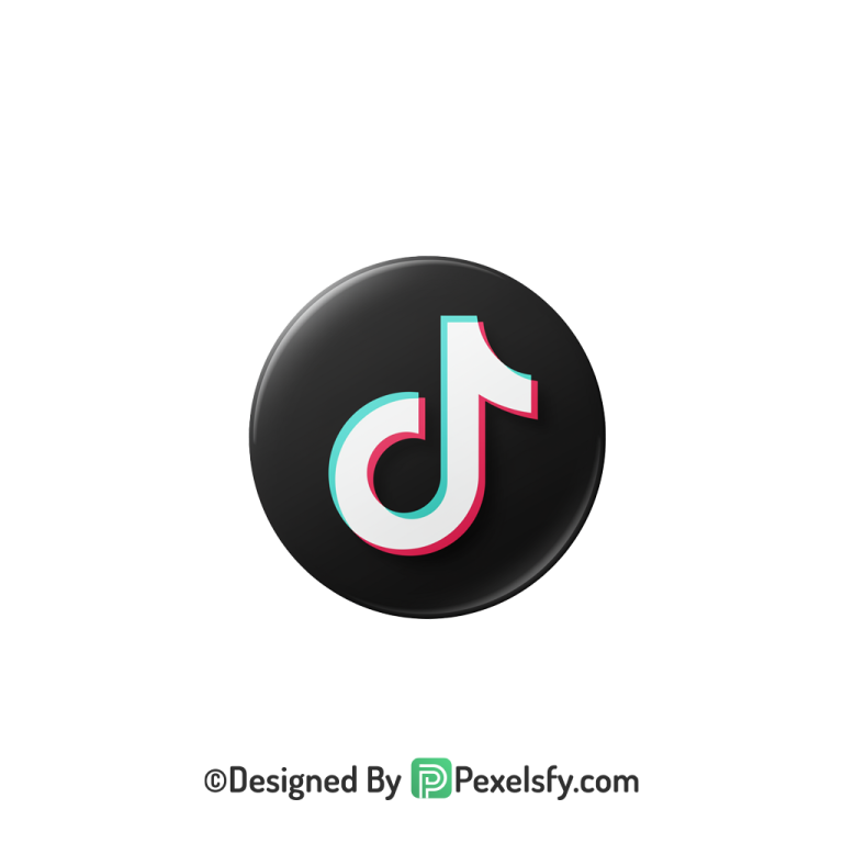 TikTok Logo PNG Transparent Website Logo, social
