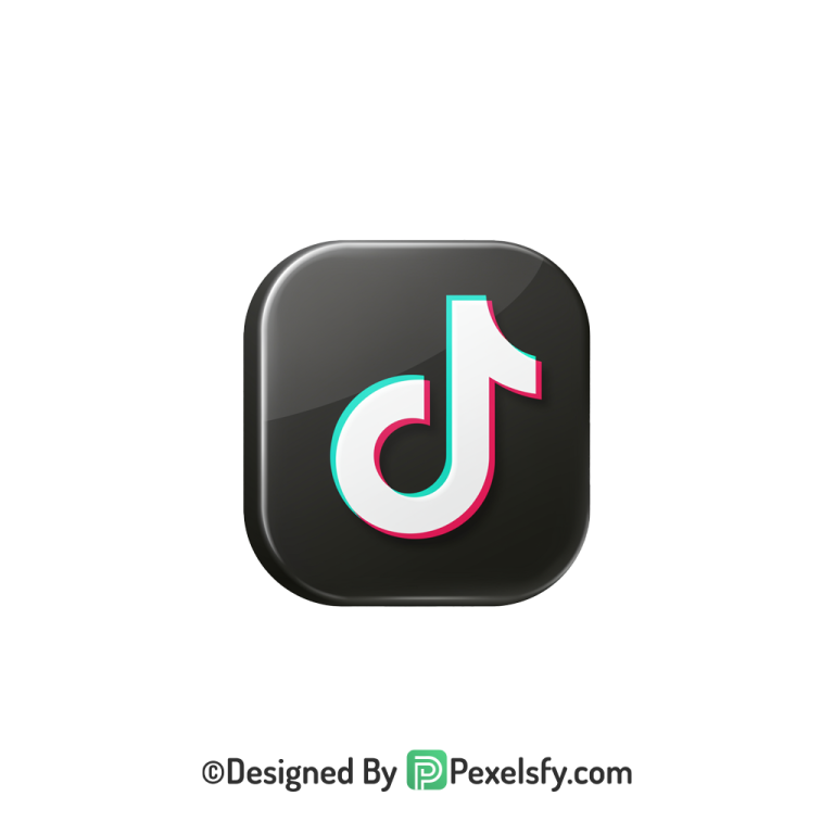 TikTok Logo PNG Transparent Profile Icon, social