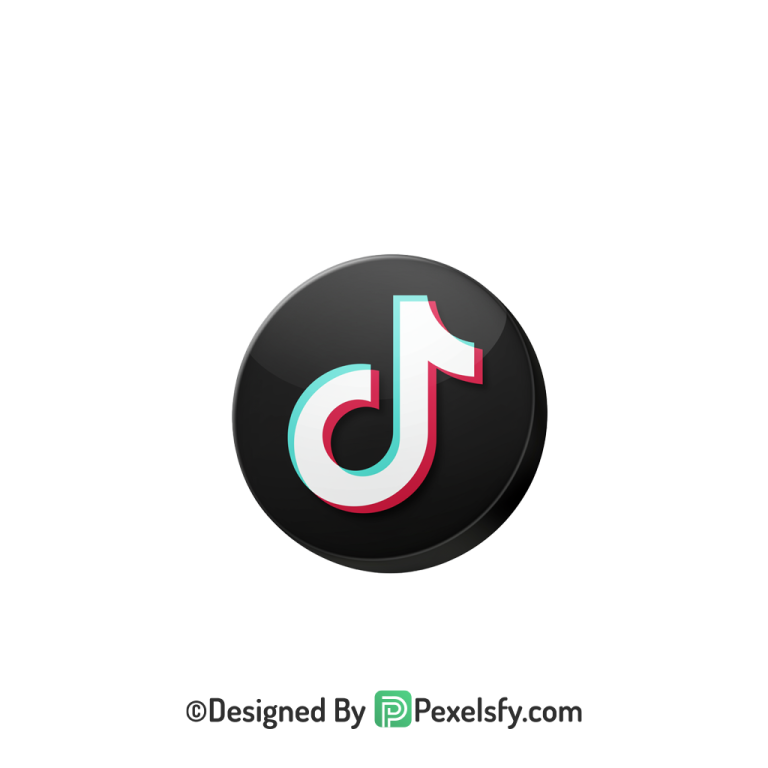 TikTok Logo PNG Transparent Beautiful Style, social