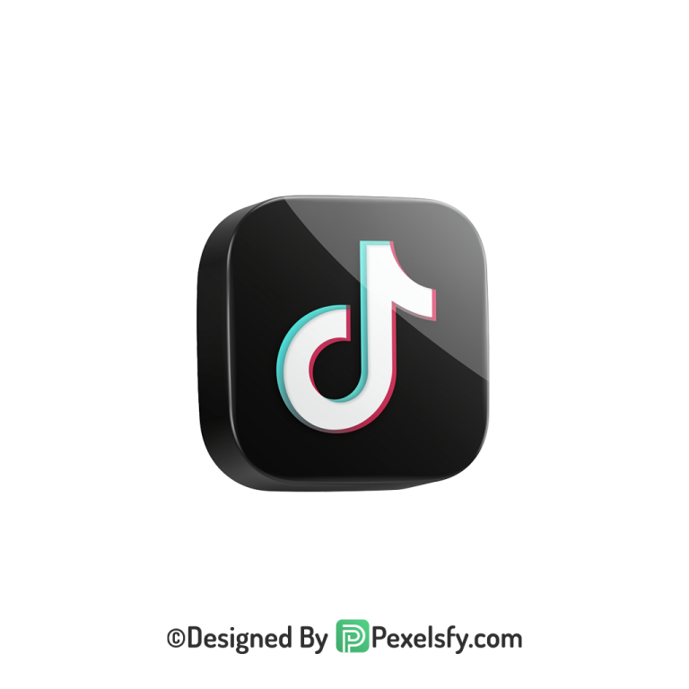 TikTok Logo PNG Transparent Easy Sharing, social