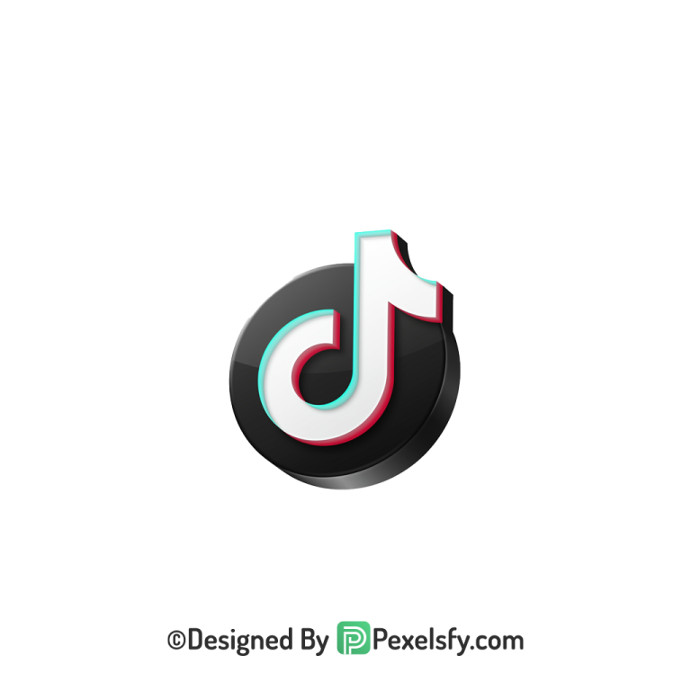 TikTok Logo PNG Transparent Profile Ready, social