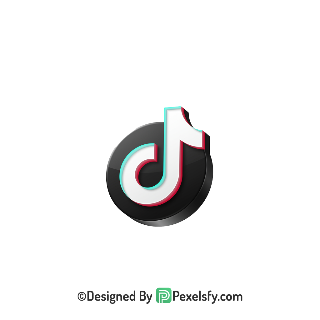 TikTok Logo PNG Transparent Profile Ready, social
