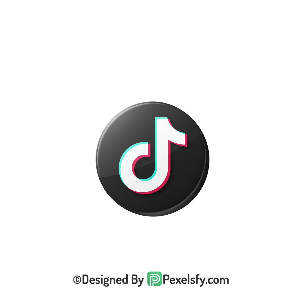 TikTok Logo PNG Transparent New Version, social