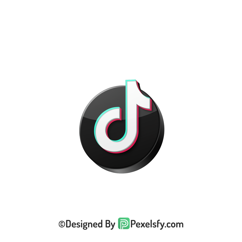 TikTok Logo PNG Transparent Quality Clipart, social