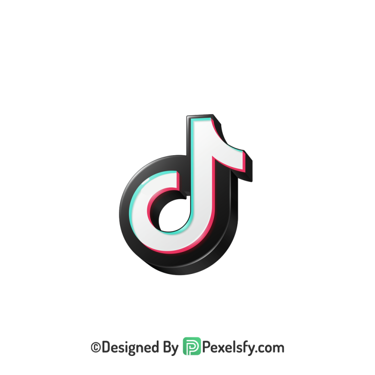 TikTok Logo PNG Transparent App Graphic, social