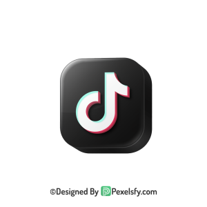 TikTok Logo PNG Transparent Fancy Artwork, social