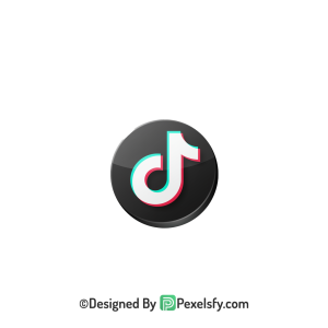 TikTok Logo PNG Transparent Digital Clipart, social