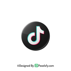 TikTok Logo PNG Transparent Clean Style, social