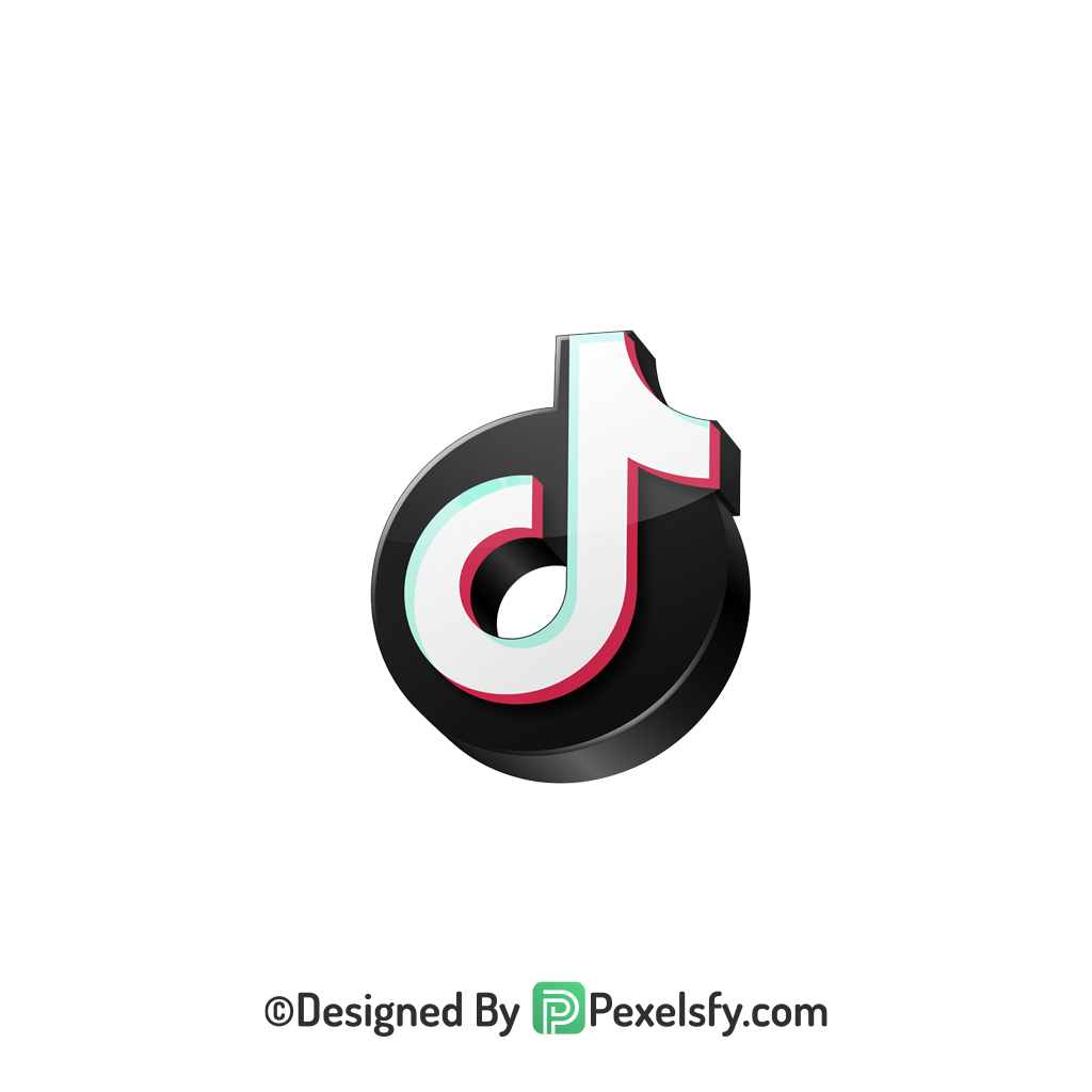 TikTok Logo PNG Transparent Large Format, social