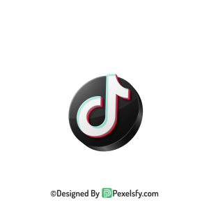 TikTok Logo PNG Transparent Smooth Render, social