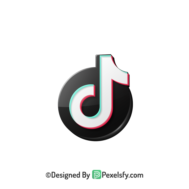 TikTok Logo PNG Transparent Quick Download, social