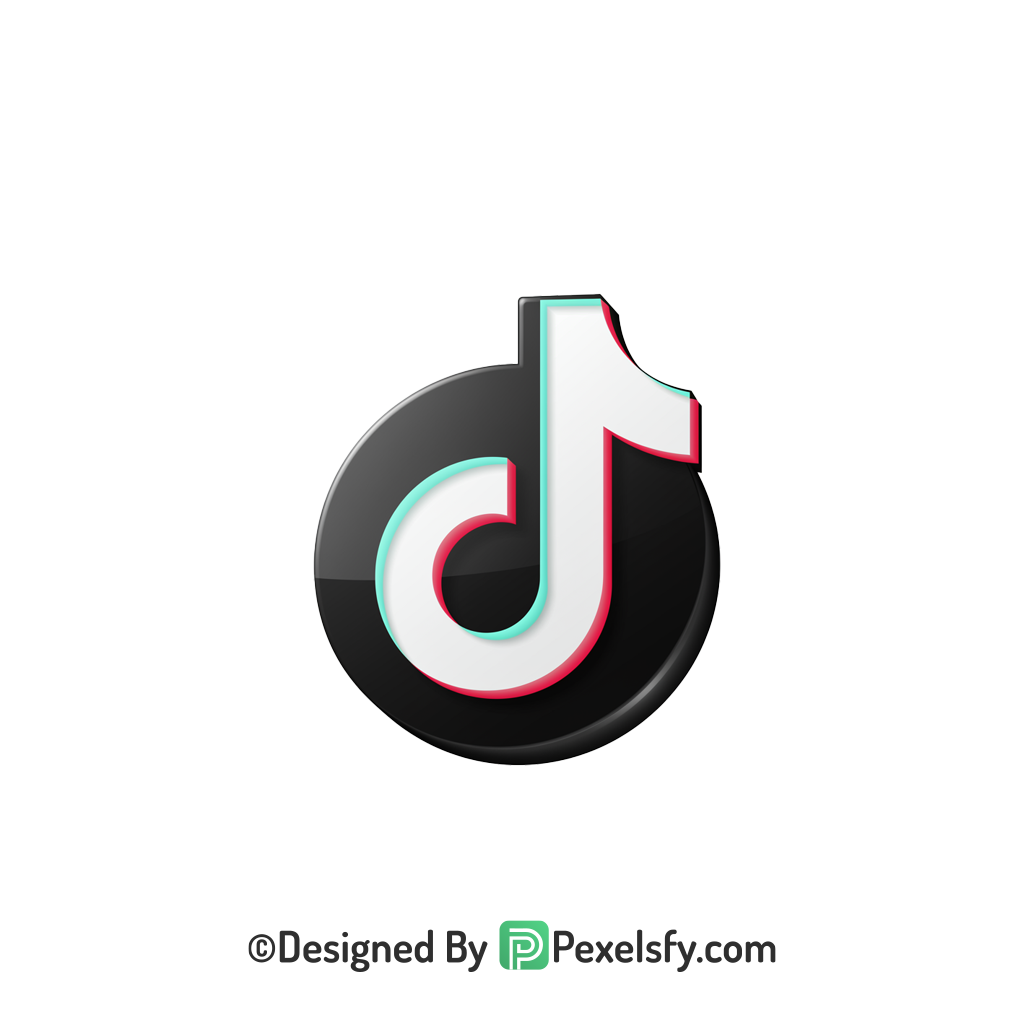 TikTok Logo PNG Transparent Quick Download, social
