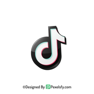 TikTok Logo PNG Transparent Crisp Render, social