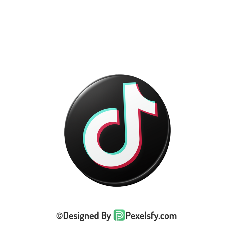 TikTok Logo PNG Transparent Free Graphic, social