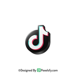 TikTok Logo PNG Transparent Print Ready, social