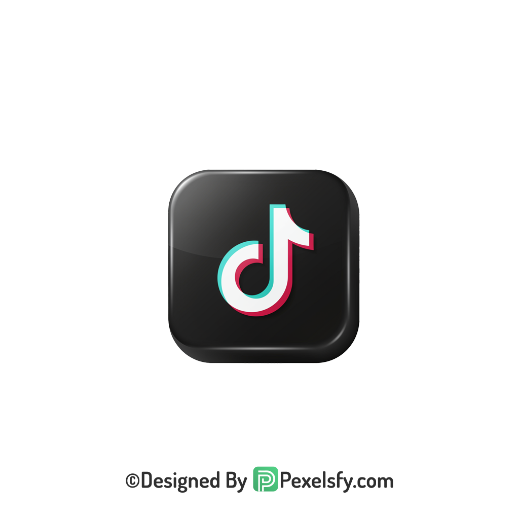 TikTok Logo PNG Transparent App Symbol, social