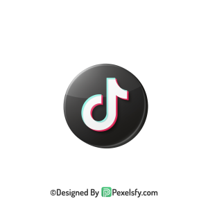 TikTok Logo PNG Transparent Isolated Graphic, social