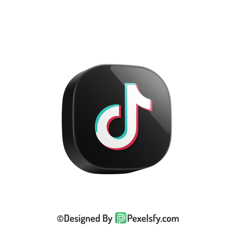 TikTok Logo PNG Transparent Iconic Symbol, social