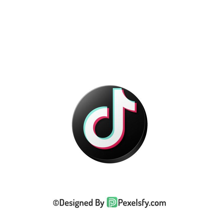 TikTok Logo PNG Transparent Vibrant Logo, social