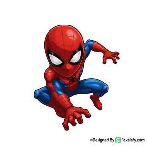Homem aranha png para invitaciones digitales, fondo