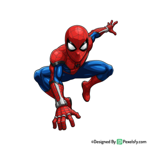 Homem aranha png para tarjetas creativas, fondo
