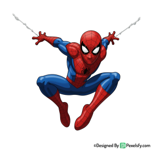 Homem aranha png perfecto para redes, fondo