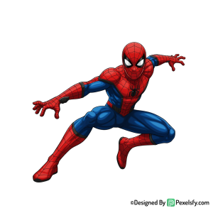 Homem aranha png con telaraña brillante, fondo