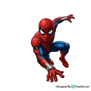Homem aranha png con fondo azul, fondo