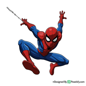 Homem aranha png para portadas llamativas, fondo