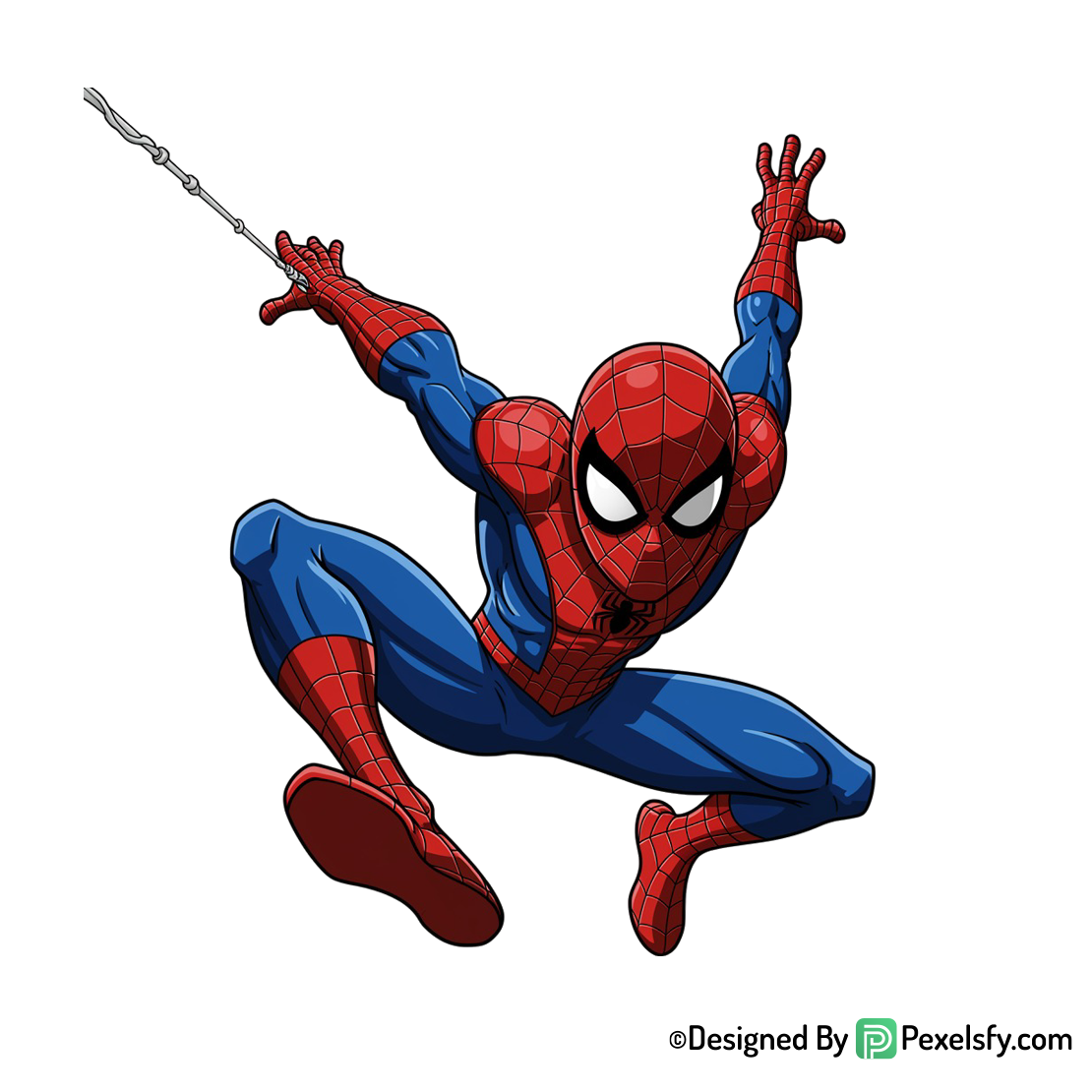 Homem aranha png para portadas llamativas, fondo