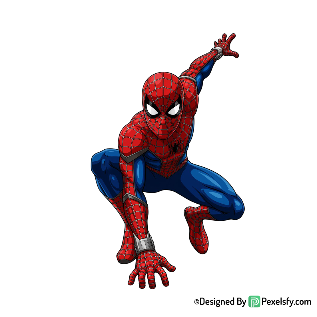 Homem aranha png estilo minimalista, fondo transparente