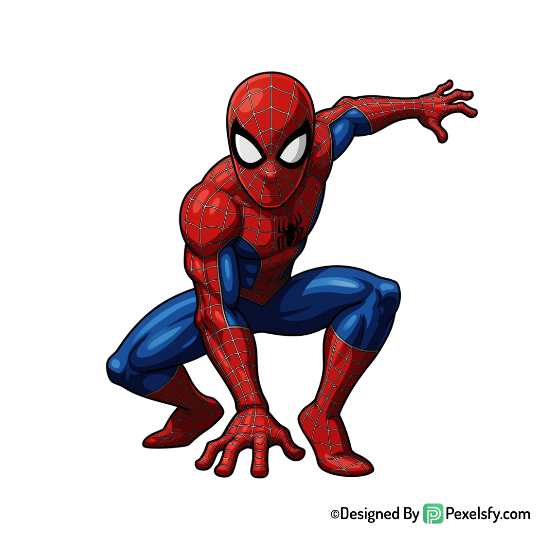 Homem aranha png de cuerpo entero, fondo