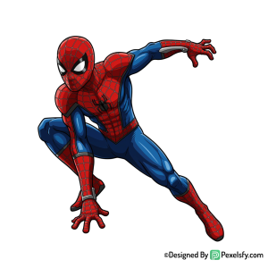 Homem aranha png formato editable, fondo transparente