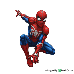 Homem aranha png con diseño moderno, fondo