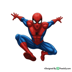 Homem aranha png listo para descargar, fondo